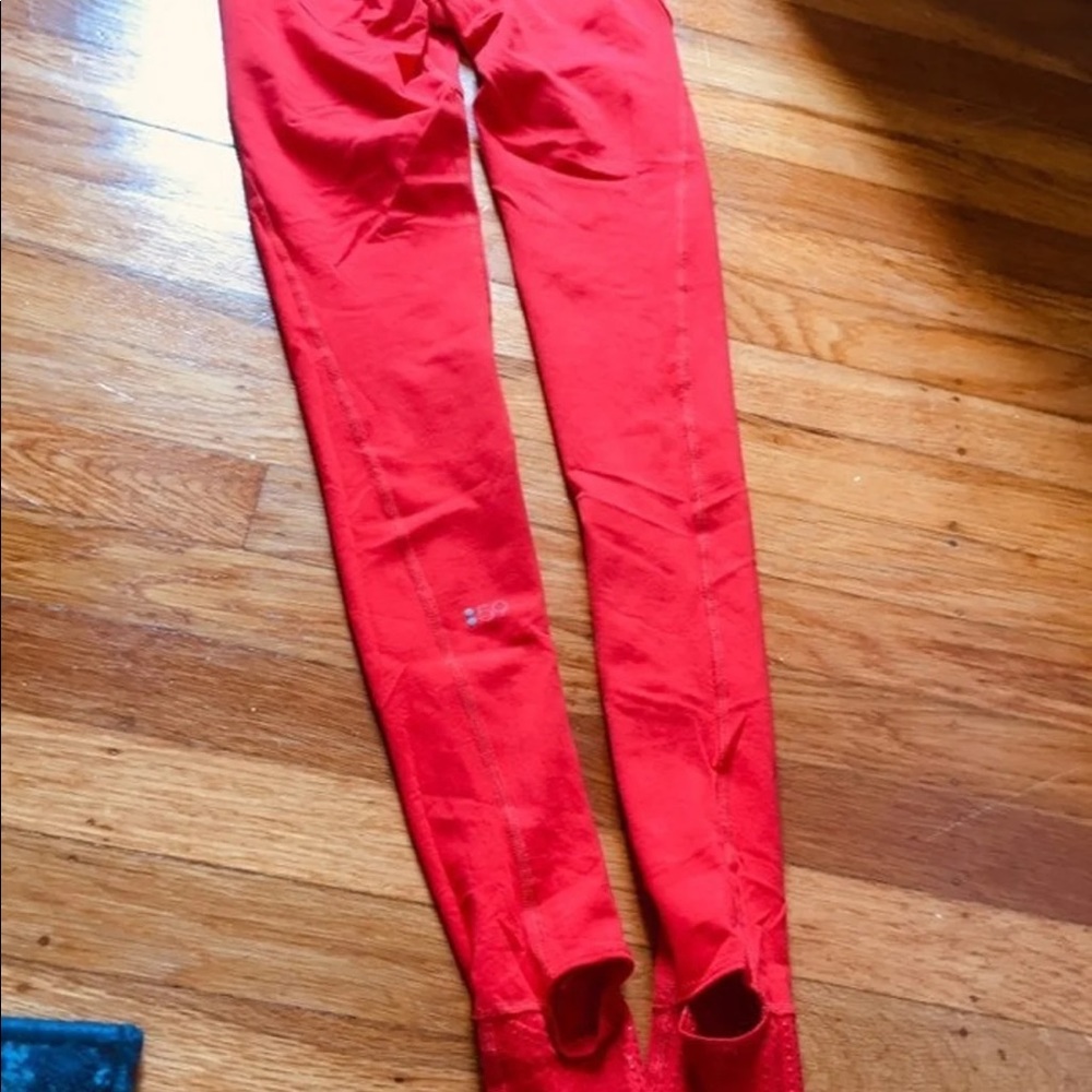 Splits59 Red Tendu Stirrup Leggings